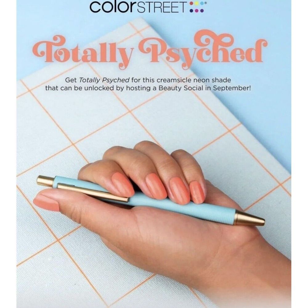 Totally Psyched CS Color Street NWOT Retired